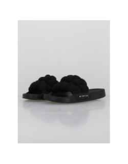 Claquettes braided noir femme - Tommy Jeans