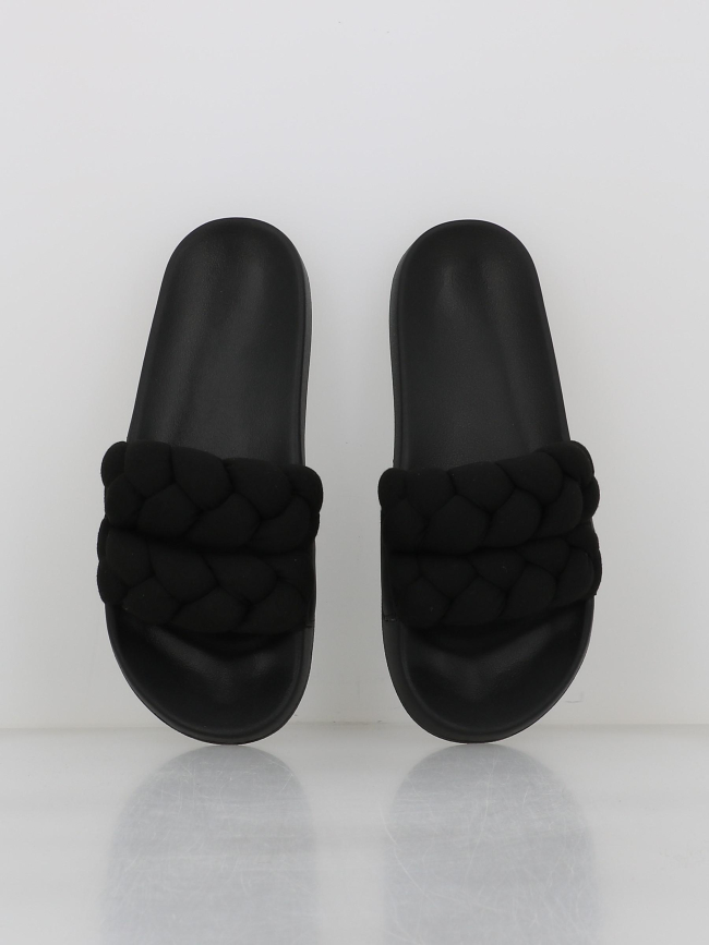 Claquettes braided noir femme - Tommy Jeans