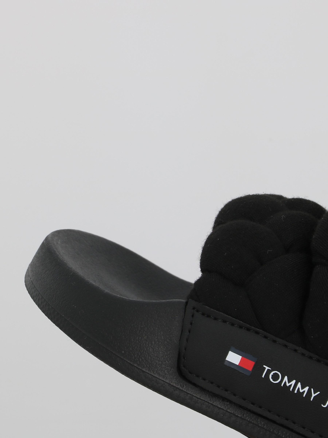 Claquettes braided noir femme - Tommy Jeans