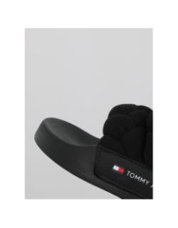 Claquettes braided noir femme - Tommy Jeans