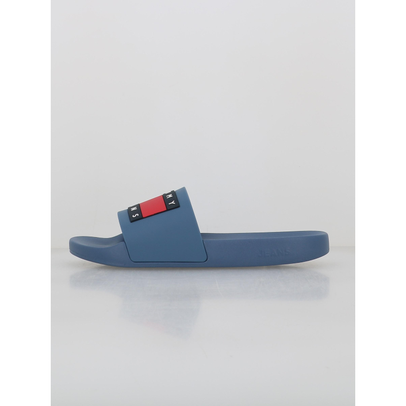 Claquettes pool slide bleu homme - Tommy Jeans