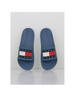Claquettes pool slide bleu homme - Tommy Jeans
