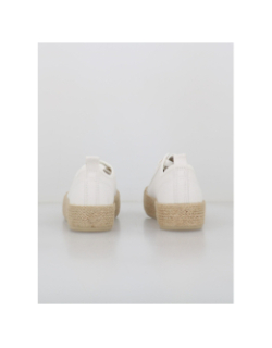 Baskets espadrille en toile lida blanc femme - Only