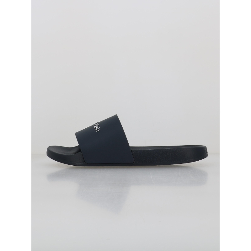 Claquettes de piscine slide noir homme - Calvin Klein
