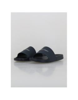 Claquettes de piscine slide noir homme - Calvin Klein