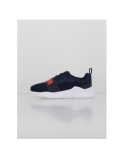 Baskets wired run ps bleu marine garçon - Puma
