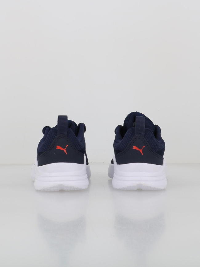 Baskets wired run ps bleu marine garçon - Puma