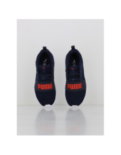 Baskets wired run ps bleu marine garçon - Puma