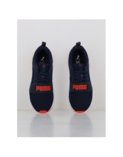 Baskets wired run bleu marine garçon - Puma