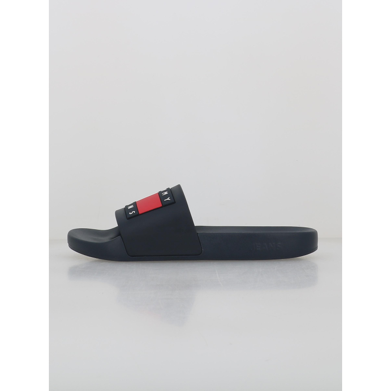 Claquettes pool slide bleu marine homme - Tommy Jeans