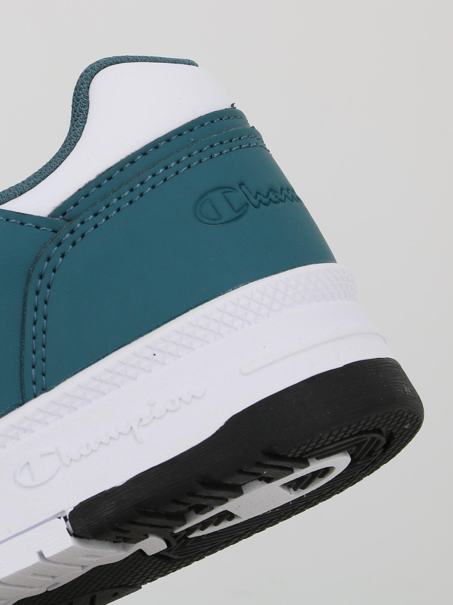 Baskets à scratch rebound heritage bleu blanc enfant - Champion