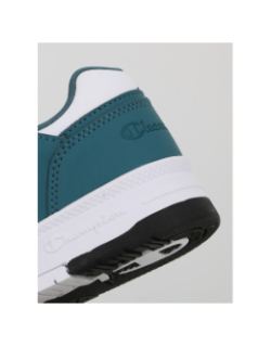 Baskets à scratch rebound heritage bleu blanc enfant - Champion