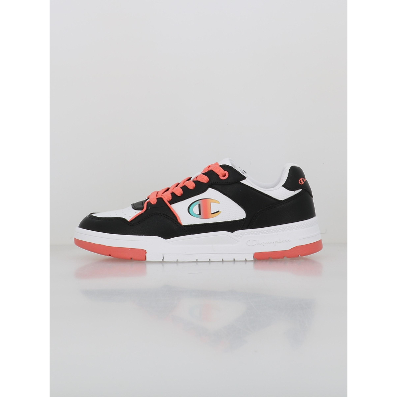 Baskets rd18 heritage noir blanc corail fille - Champion
