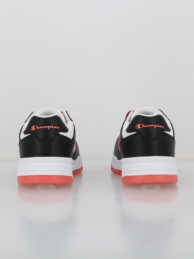 Baskets rd18 heritage noir blanc corail fille - Champion
