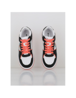 Baskets rd18 heritage noir blanc corail fille - Champion