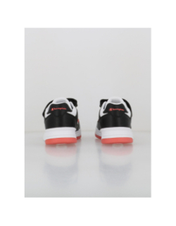 Baskets à scratch rd18 heritage noir blanc corail fille - Champion