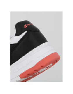 Baskets à scratch rd18 heritage noir blanc corail fille - Champion