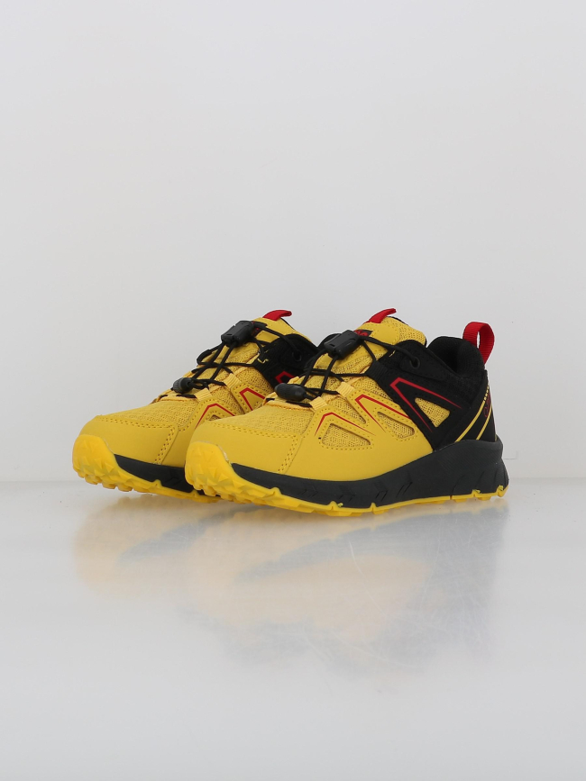 Chaussures de randonnée zenteno jaune enfant - Elementerre
