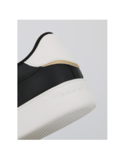 Baskets essential court noir blanc femme - Tommy Hilfiger