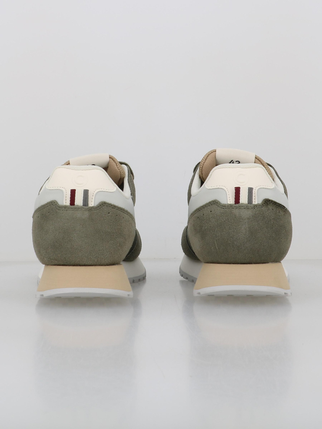 Baskets travis authentic kaki beige homme - Colmar
