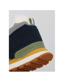 Baskets travis block bleu marine homme - Colmar