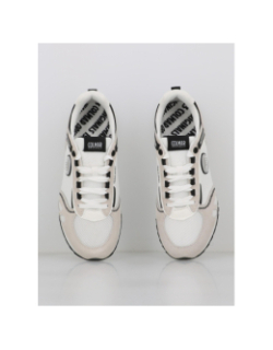 Baskets travis bold blanc beige homme - Colmar