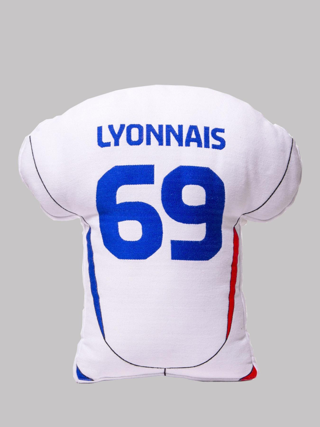 Coussin maillot domicile blanc - Olympique Lyonnais