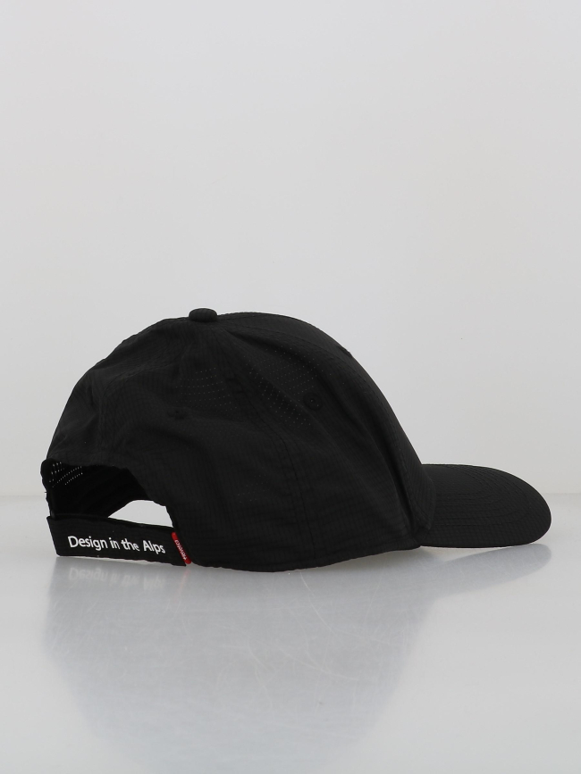 Casquette déperlante logo noir homme - Helvetica
