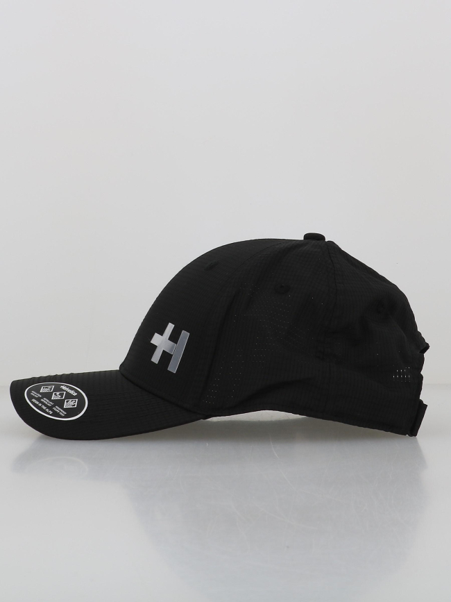 Casquette déperlante logo noir homme - Helvetica