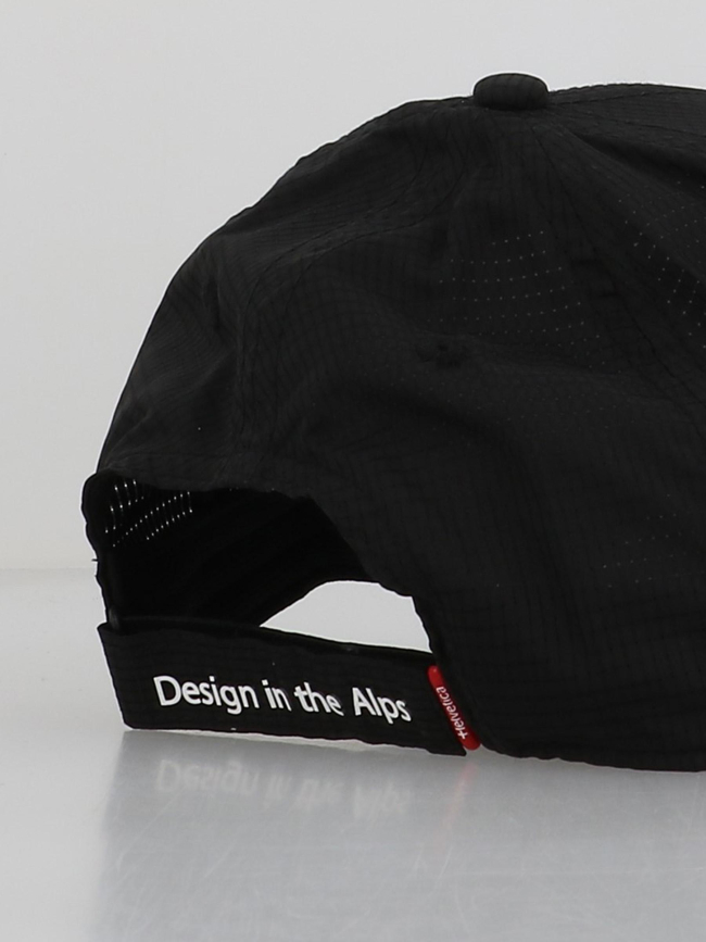 Casquette déperlante logo noir homme - Helvetica
