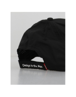 Casquette déperlante logo noir homme - Helvetica