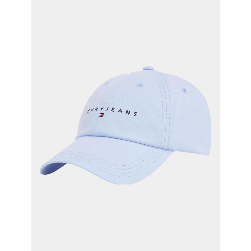 Casquette linear logo panel bleu femme - Tommy Jeans