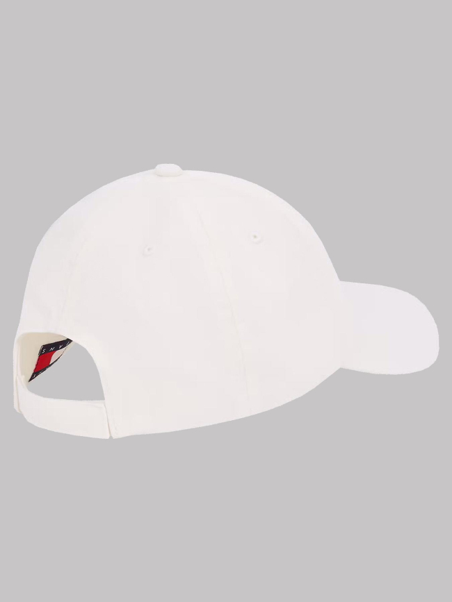 Casquette linear logo blanc homme - Tommy Jeans