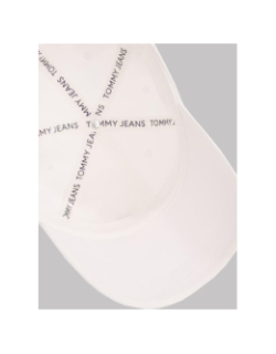 Casquette linear logo blanc homme - Tommy Jeans