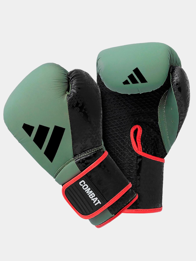 Gants de boxe combat 50 orbit kaki noir - Adidas