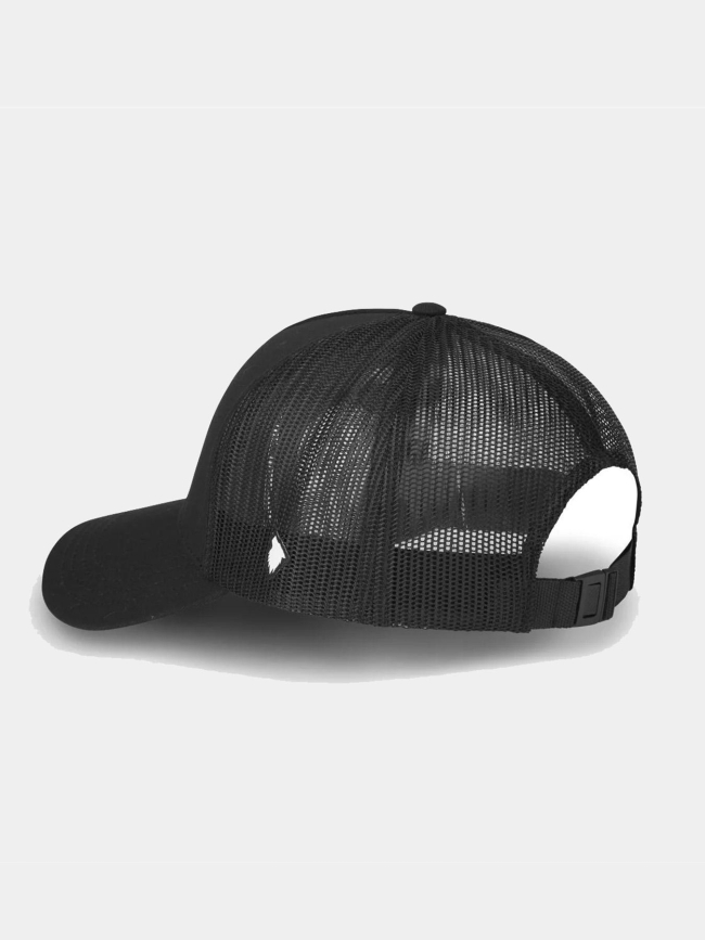 Casquette trucker logo silicone noir - Comme Des Loups