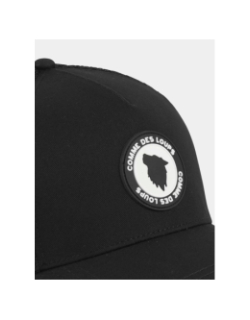 Casquette trucker logo silicone noir - Comme Des Loups