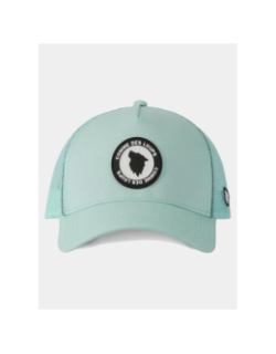 Casquette trucker logo silicone bleu - Comme Des Loups