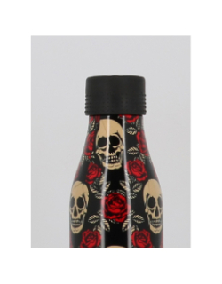 Bouteille isotherme 500ml tête de mort noir - Les Artistes