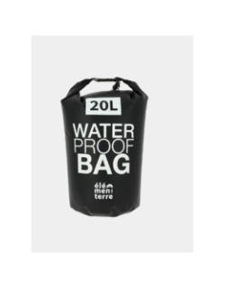 Sac polochon étanche 20L buckeno noir - Élémenterre