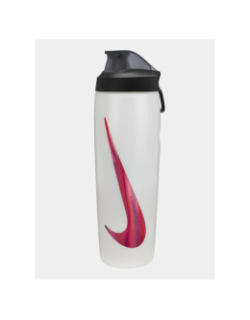 Gourde de sport refuel locking 700ml blanc - Nike