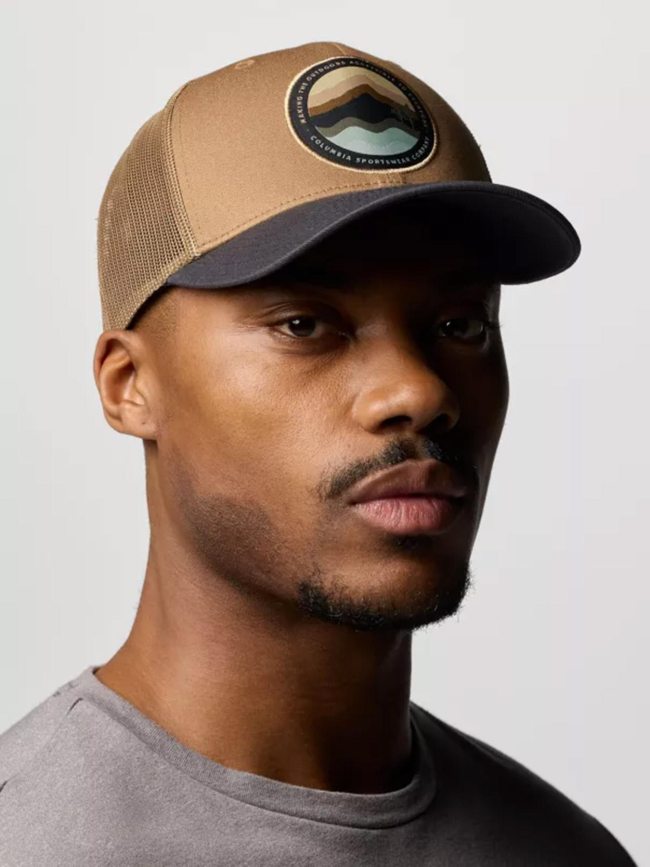 Casquette snapback mesh marron homme - Columbia