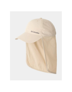 Casquette protège-nuque schooner bank beige homme - Columbia