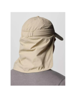 Casquette protège-nuque schooner bank beige homme - Columbia