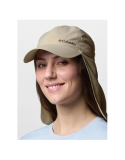 Casquette protège-nuque schooner bank beige homme - Columbia