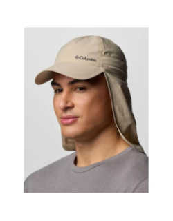 Casquette protège-nuque schooner bank beige homme - Columbia