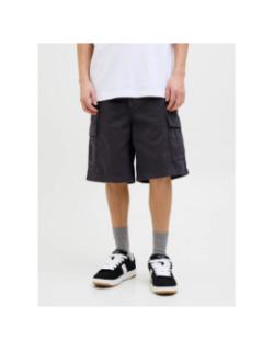 Short cargo jpstkarl jjavery noir homme - Jack & Jones