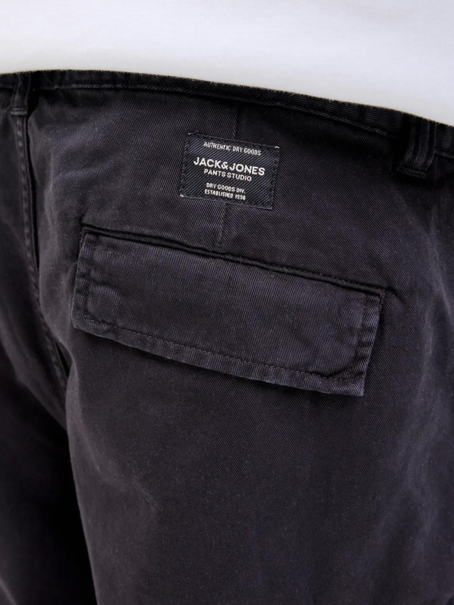 Short cargo jpstkarl jjavery noir homme - Jack & Jones