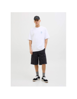 Short cargo jpstkarl jjavery noir homme - Jack & Jones