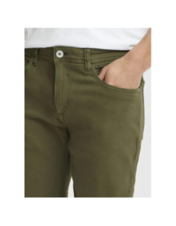 Pantalon slim joggjeans bhtwister kaki homme - Blend